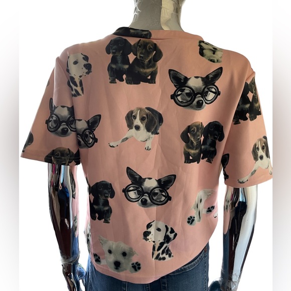 Soft Neoprene Pink Nerd Tee Size Small - Picture 3 of 3